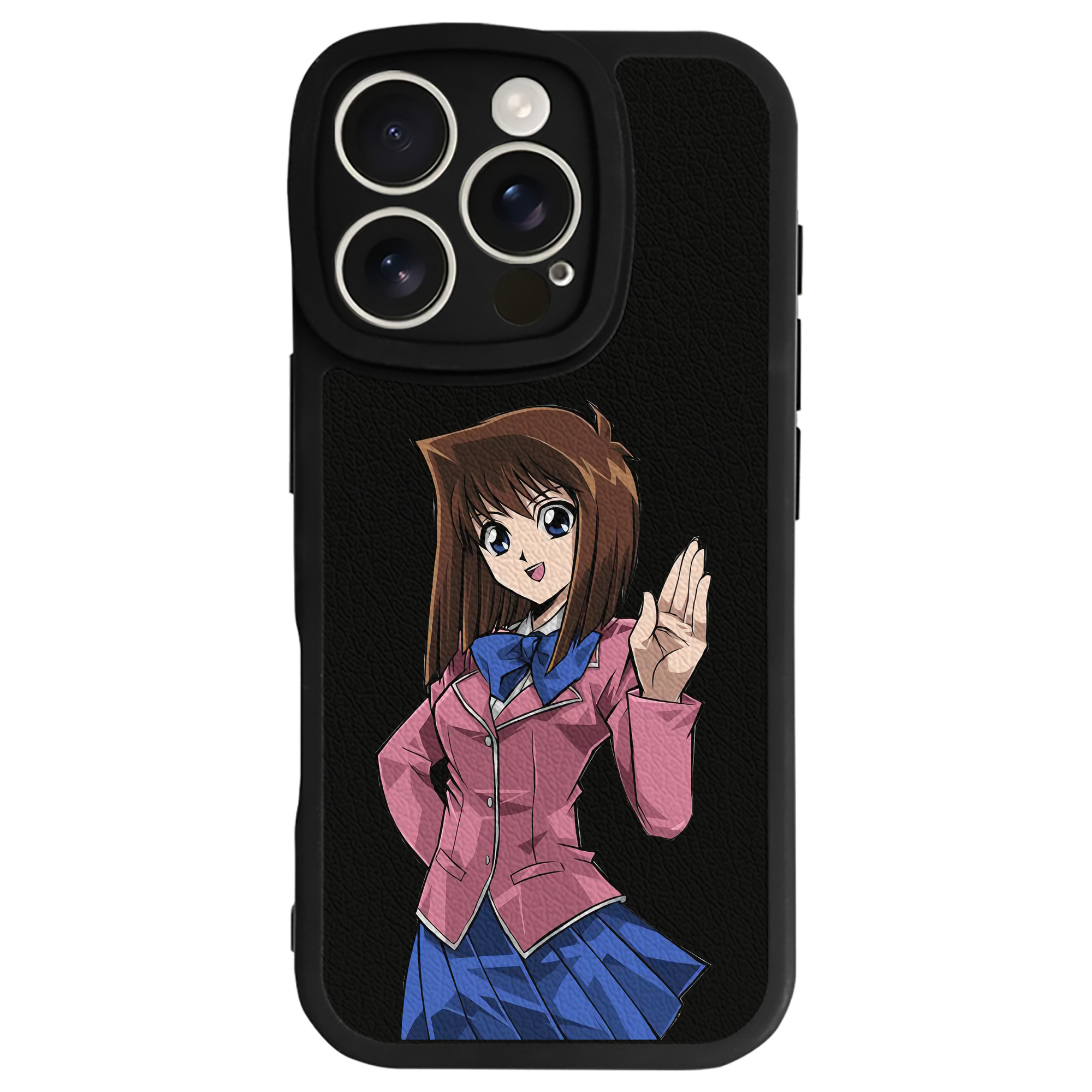 遊☆戯☆王 Yu-Gi-Oh! 【iPhone 16シリーズ対応】シリコンスマホケース（レザー調） 材質：シリコン